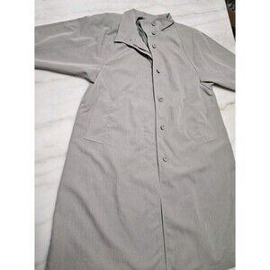 London Fog Gray Trench Coat